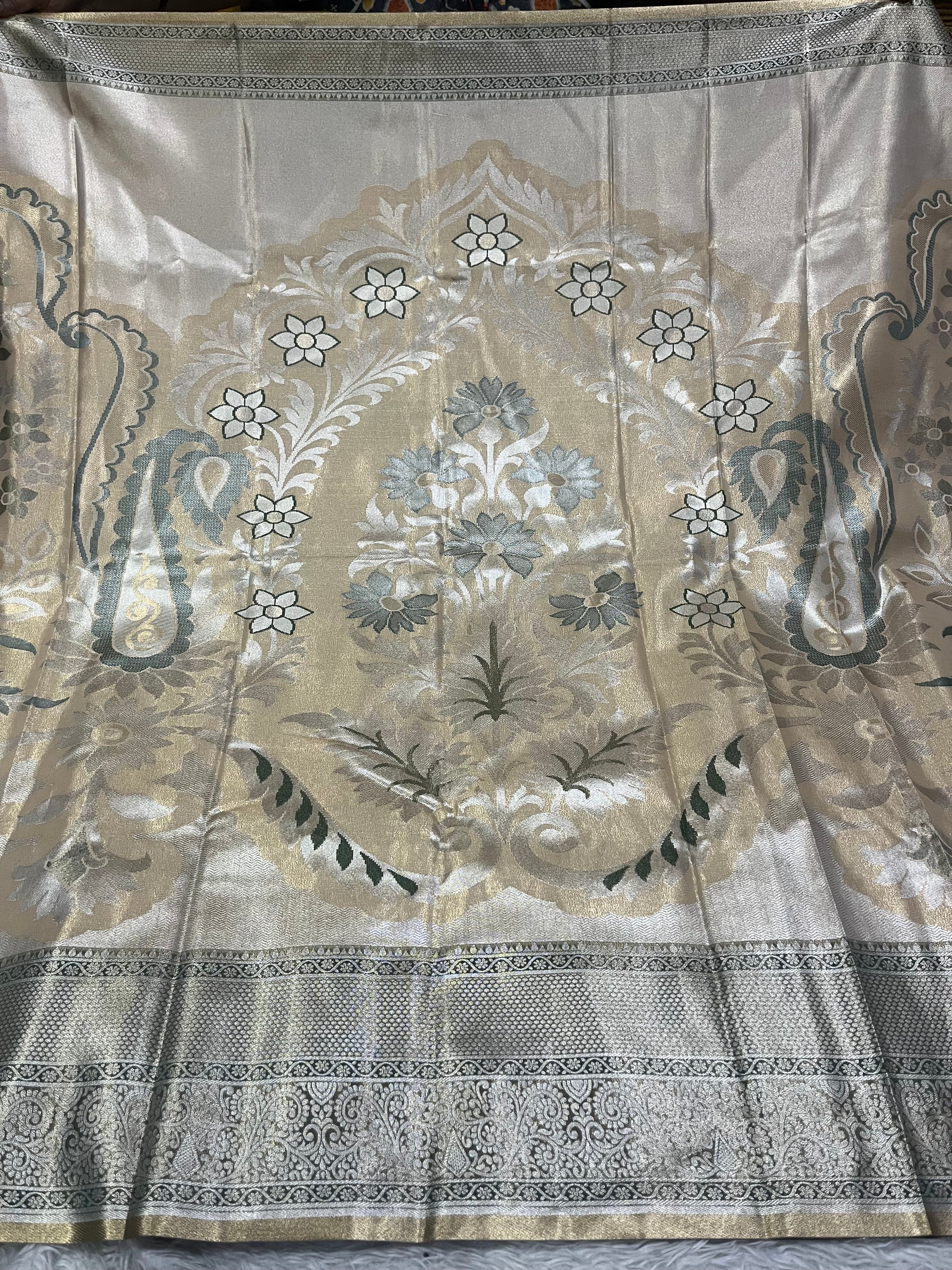 Meenakari Dharmavarm pattu