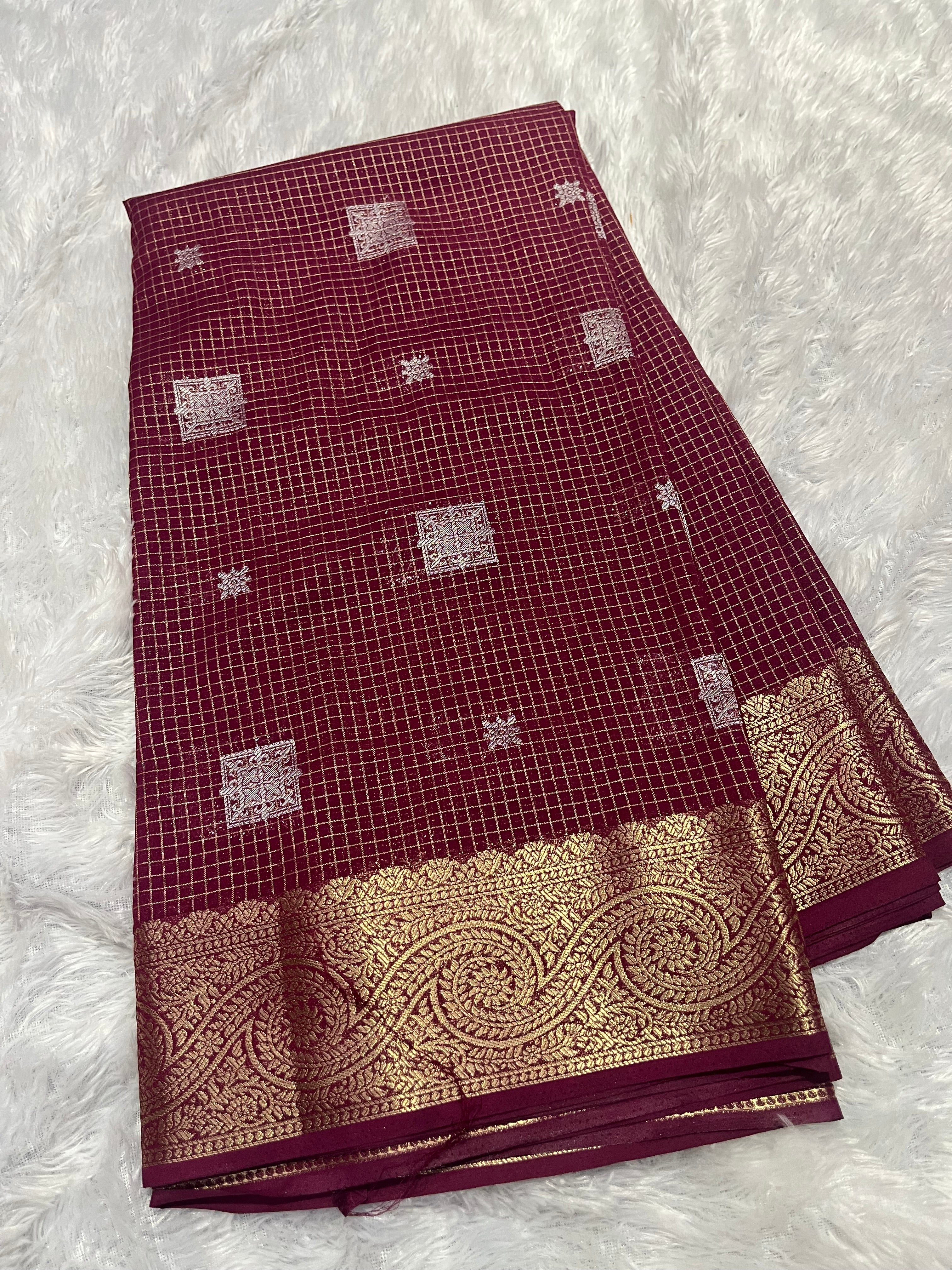 Banarasi Georgette ( code: 102 )