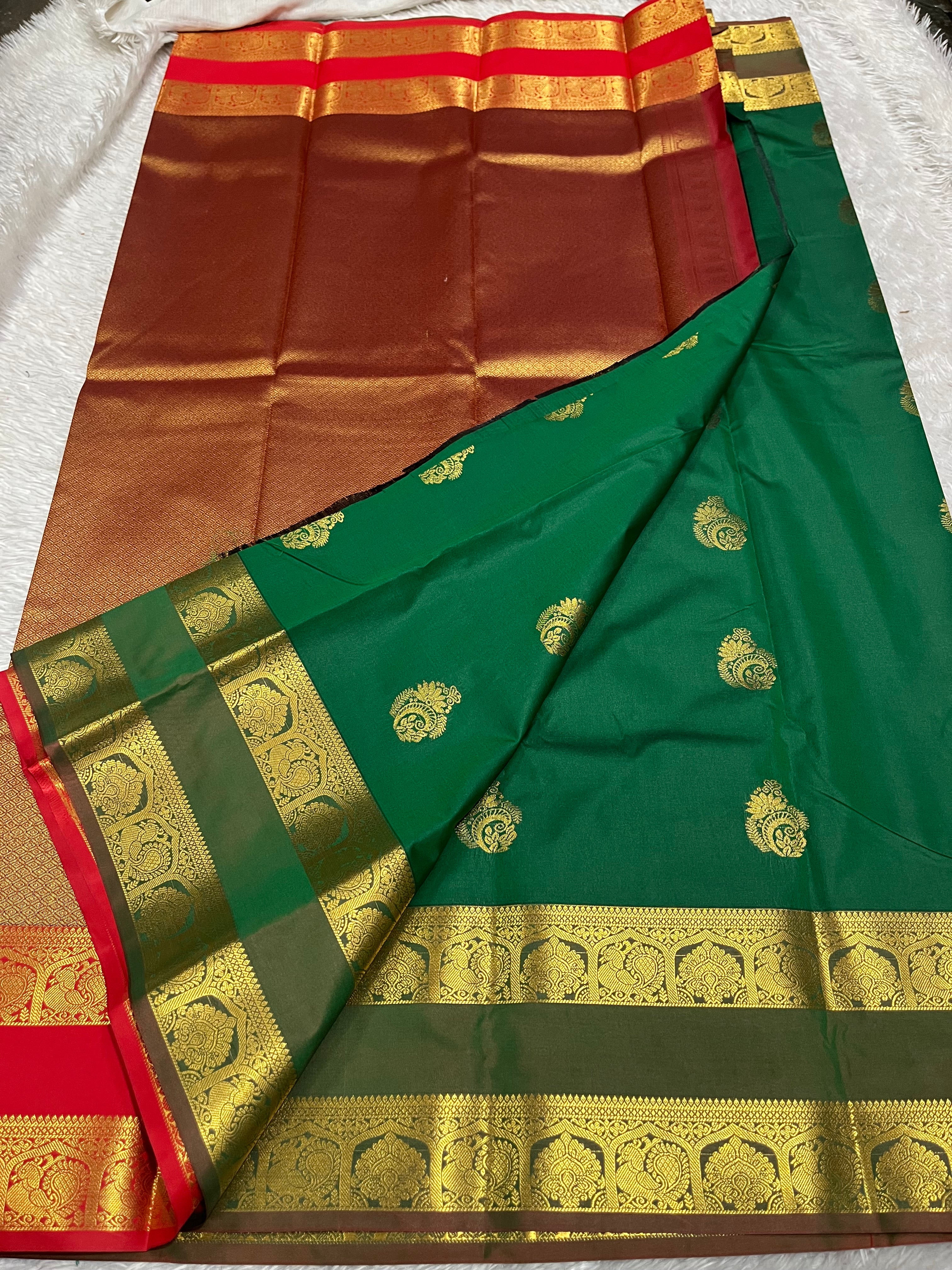 Vintage Kanchi pattu gap Boader
