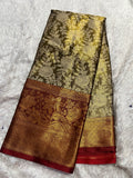Semi pattu ( random design )