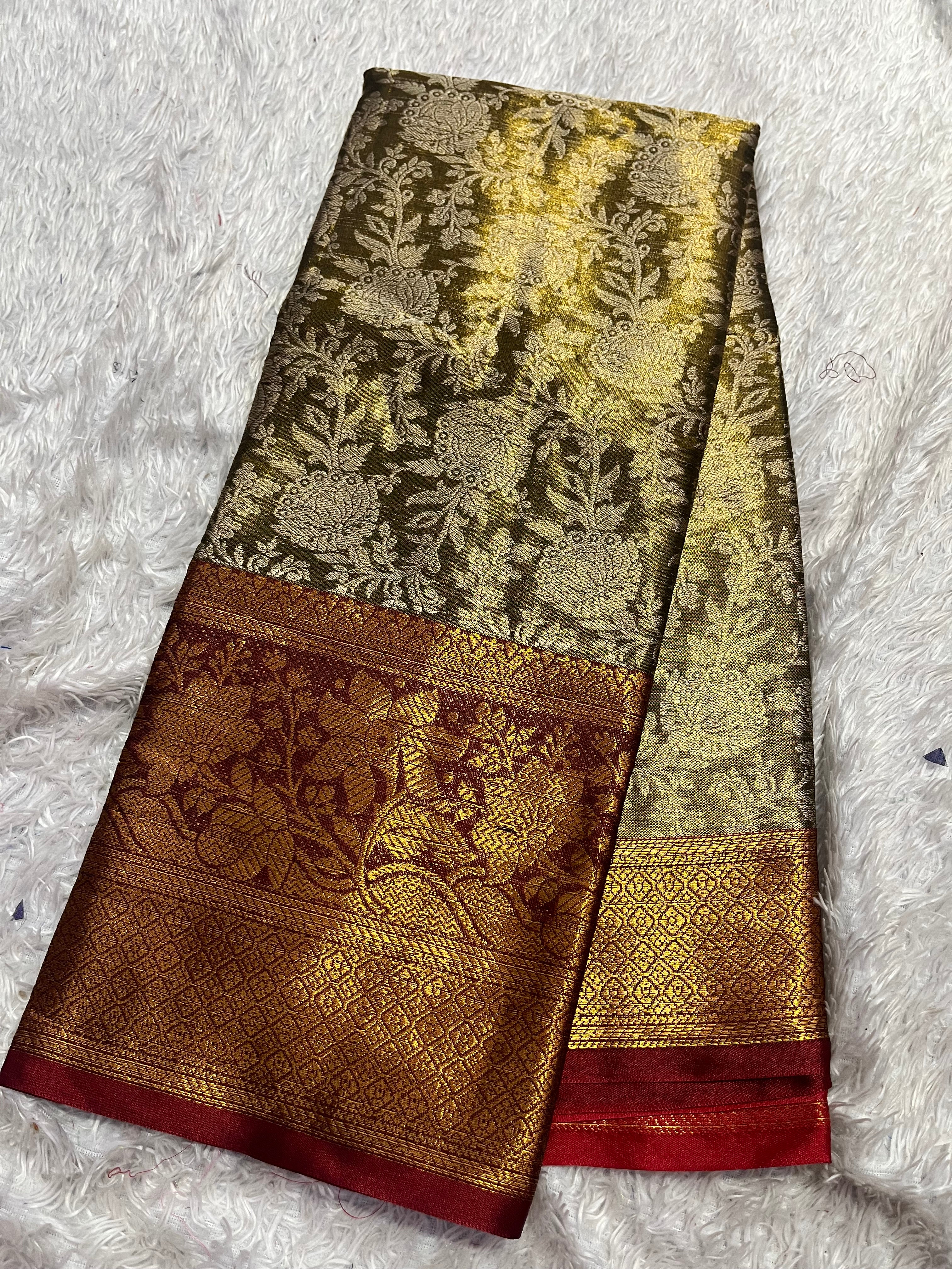 Semi pattu ( random design )