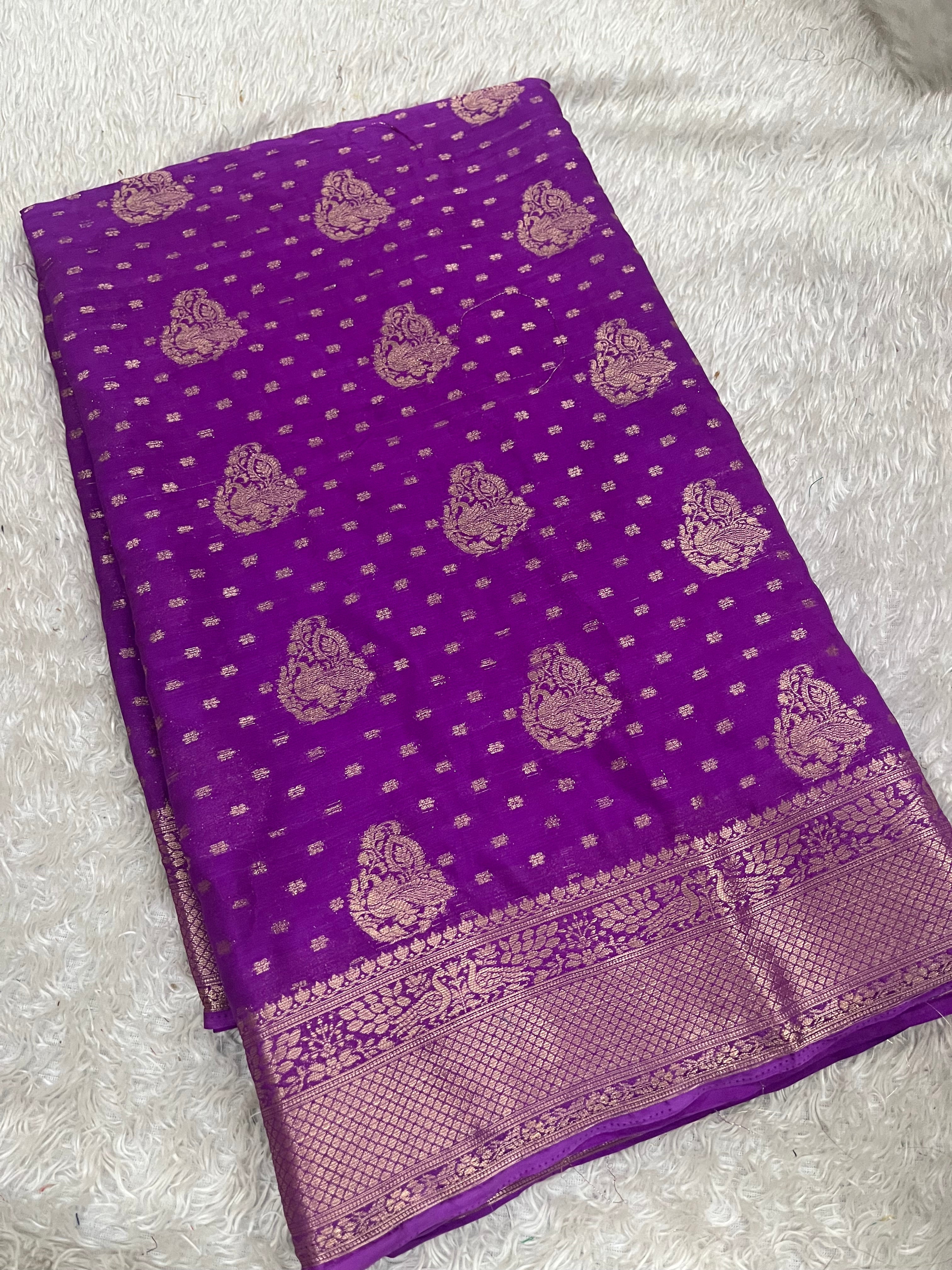 Banarasi Georgette ( code: 102 )