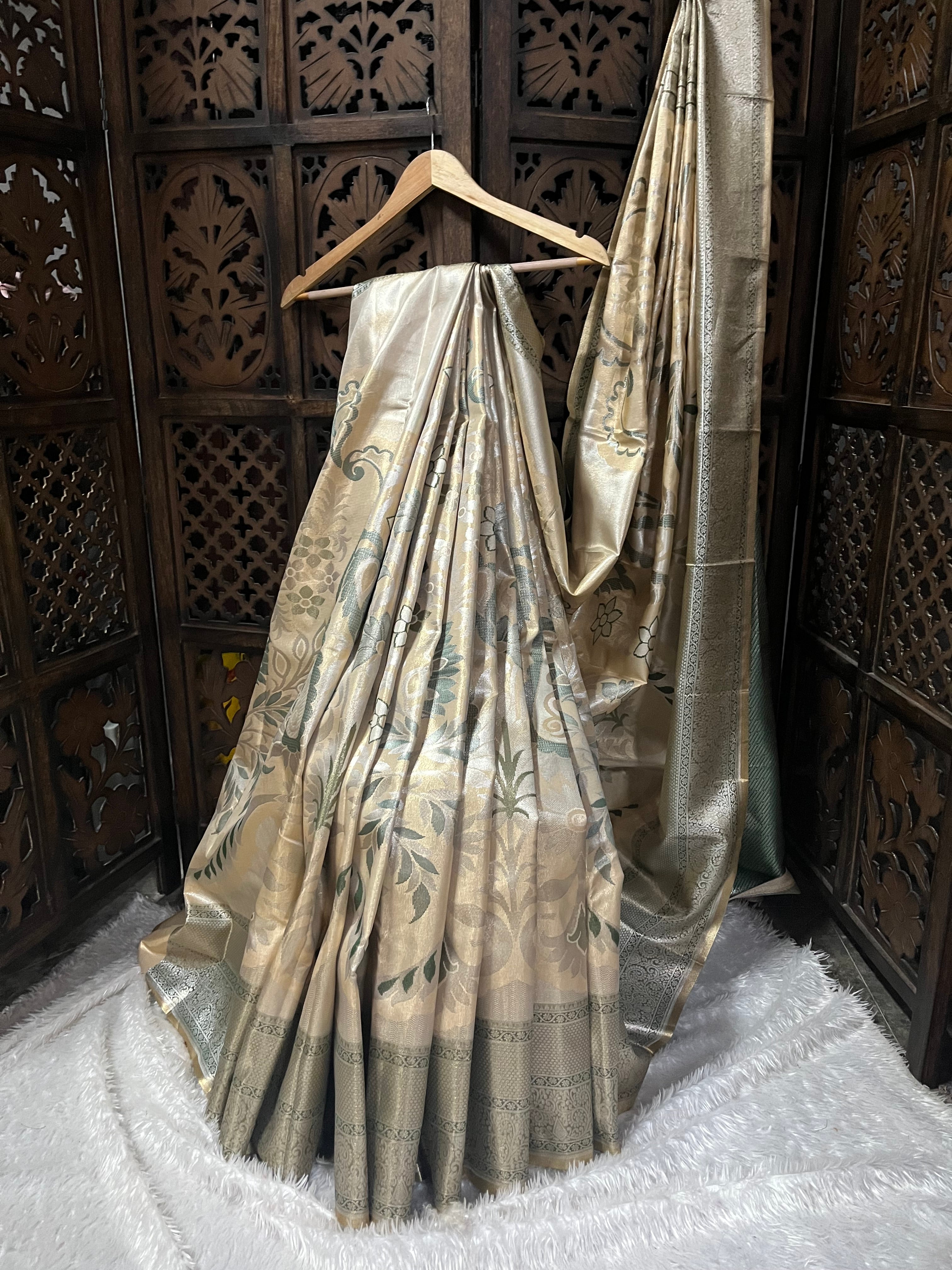 Meenakari Dharmavarm pattu