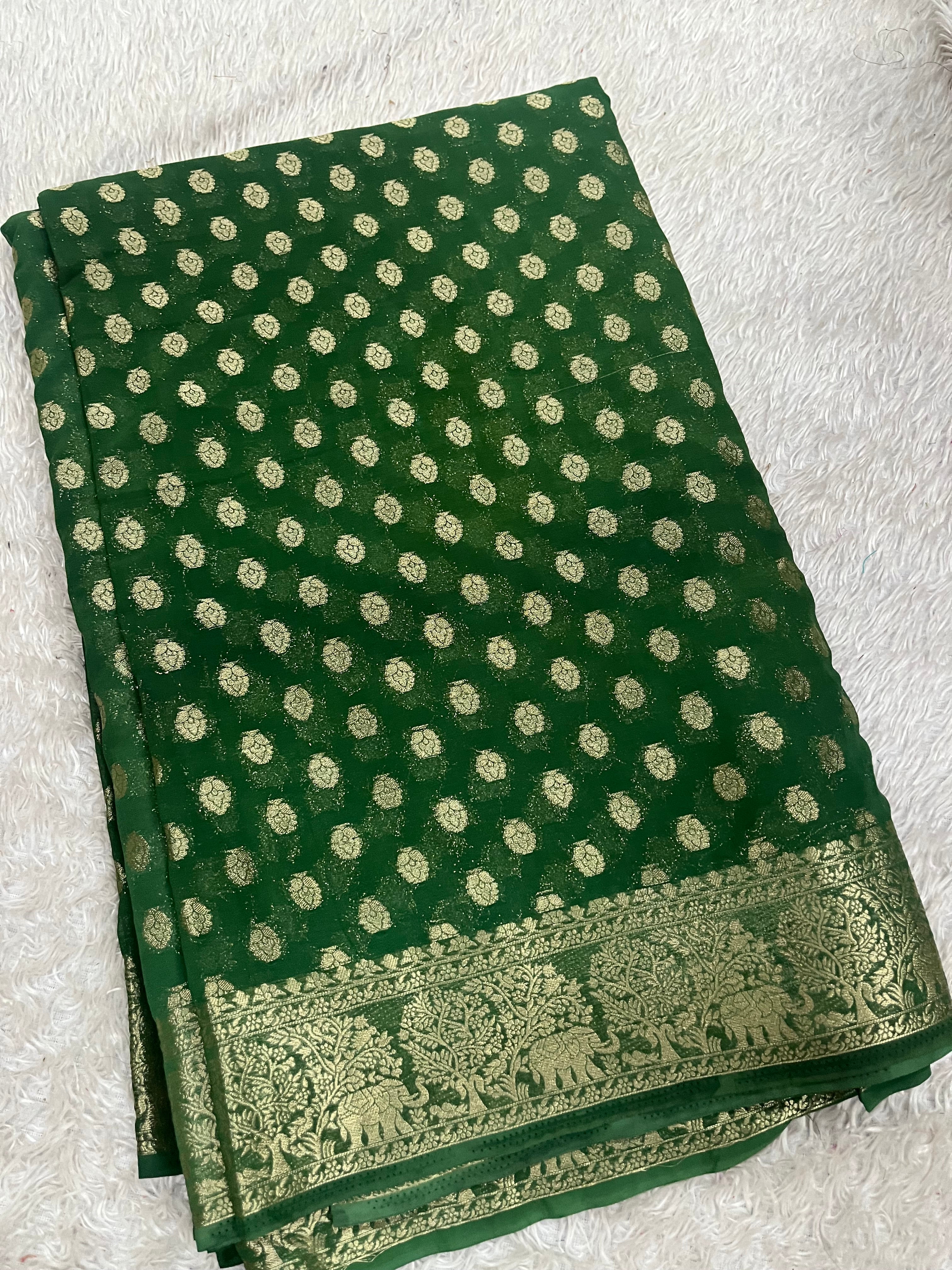 Banarasi Georgette ( code: 102 )