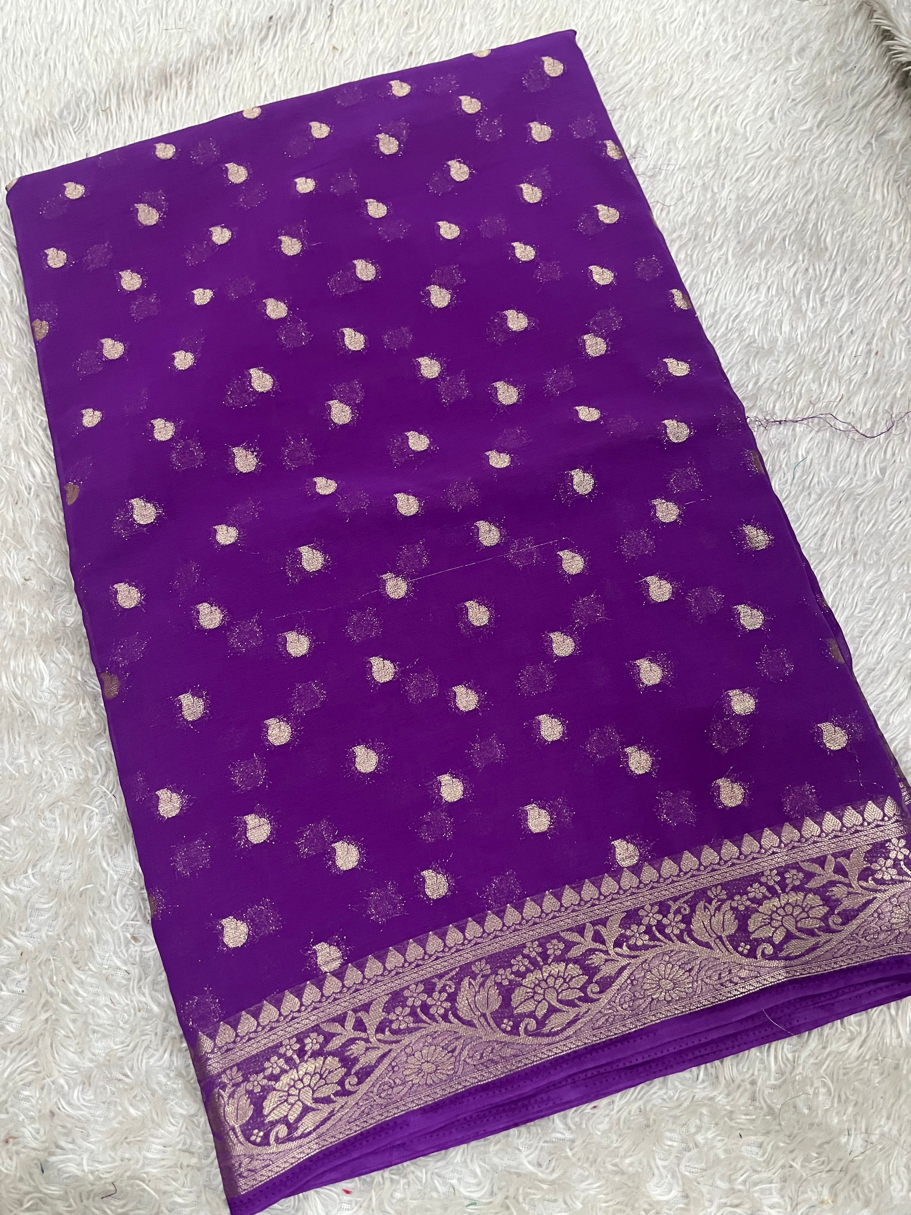 Banarasi Georgette ( code: 102 )