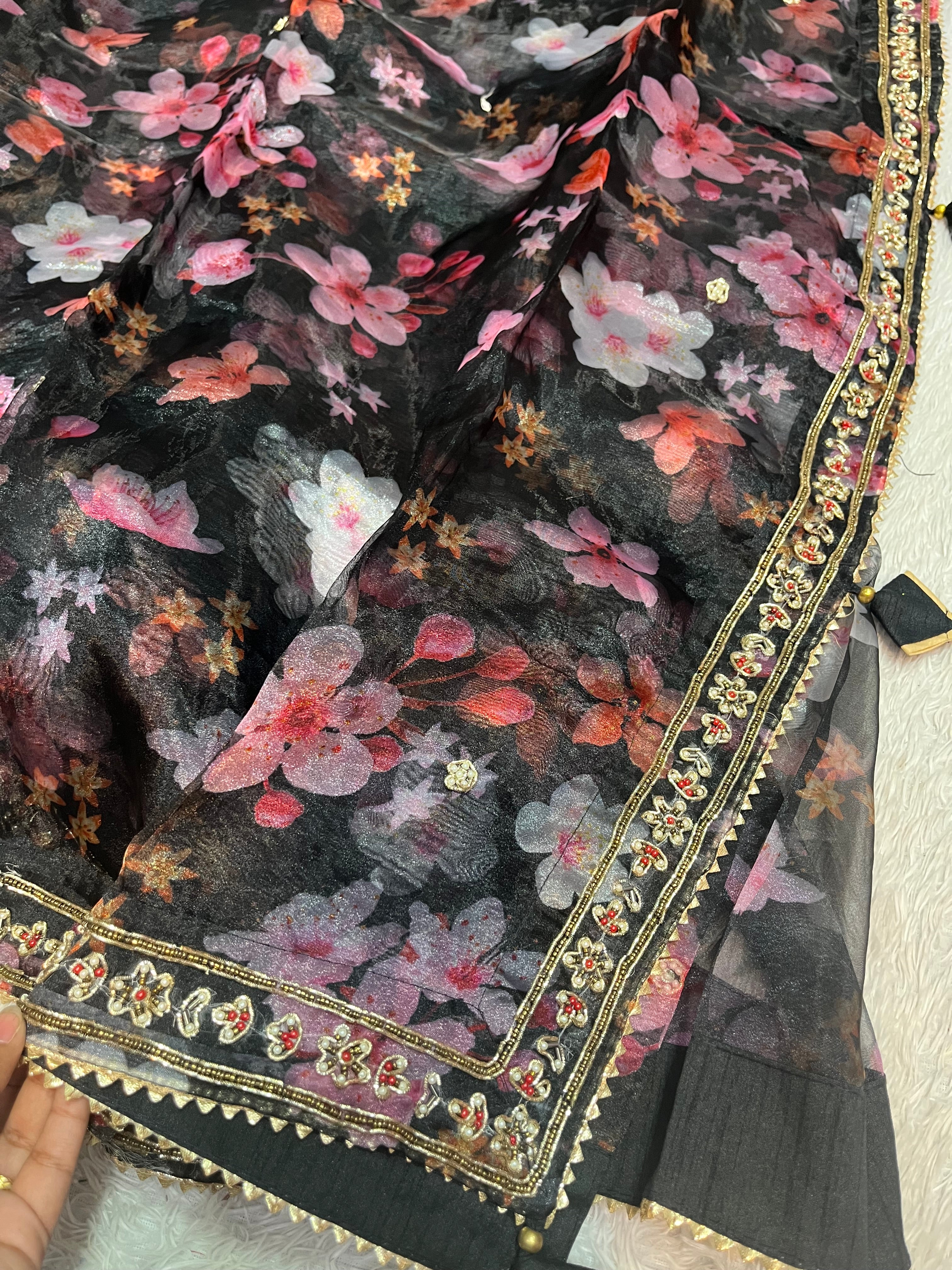 Cocktail work saree ( web1000 )