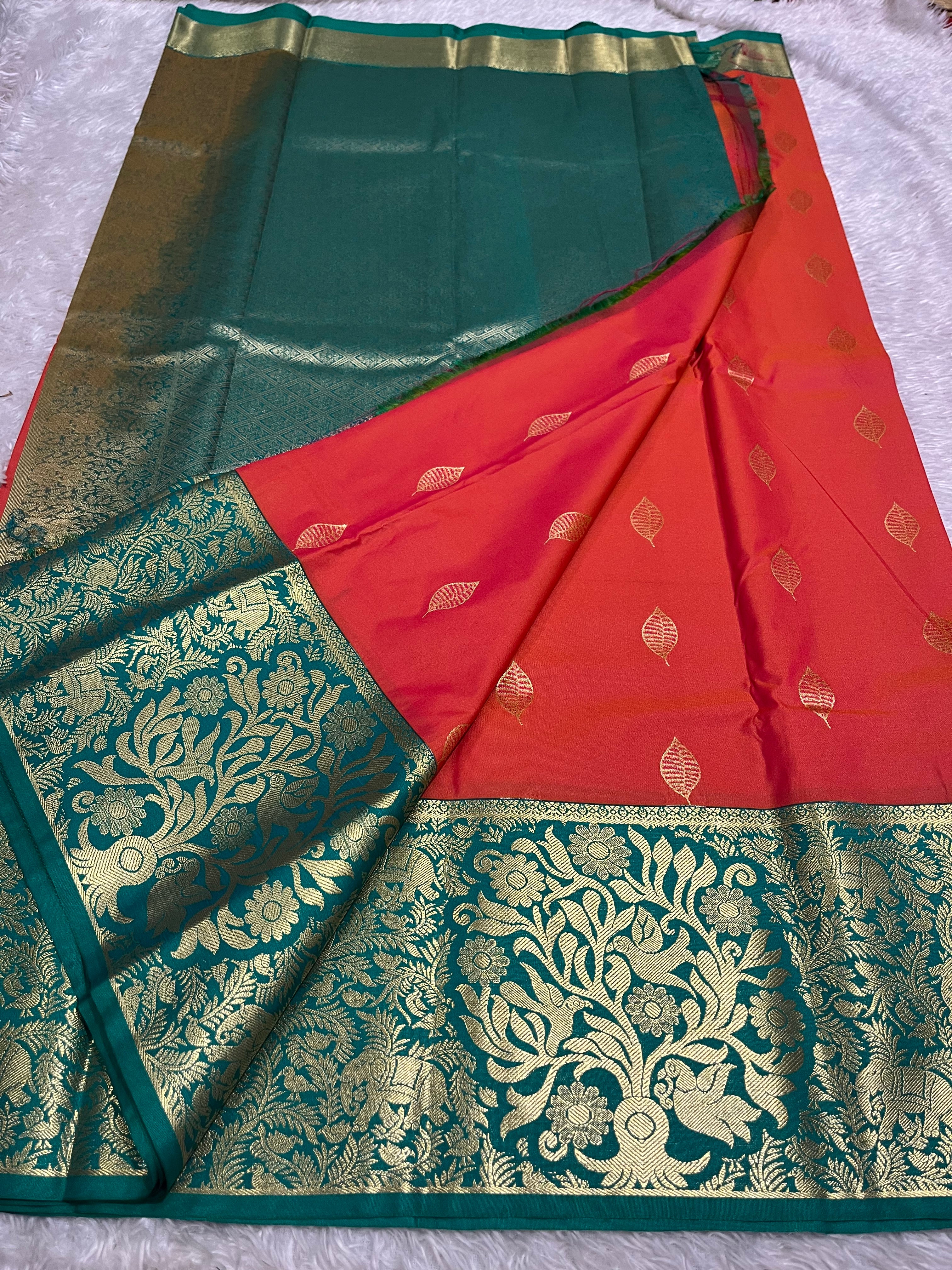 Vaira oosi meenakari Kanchi