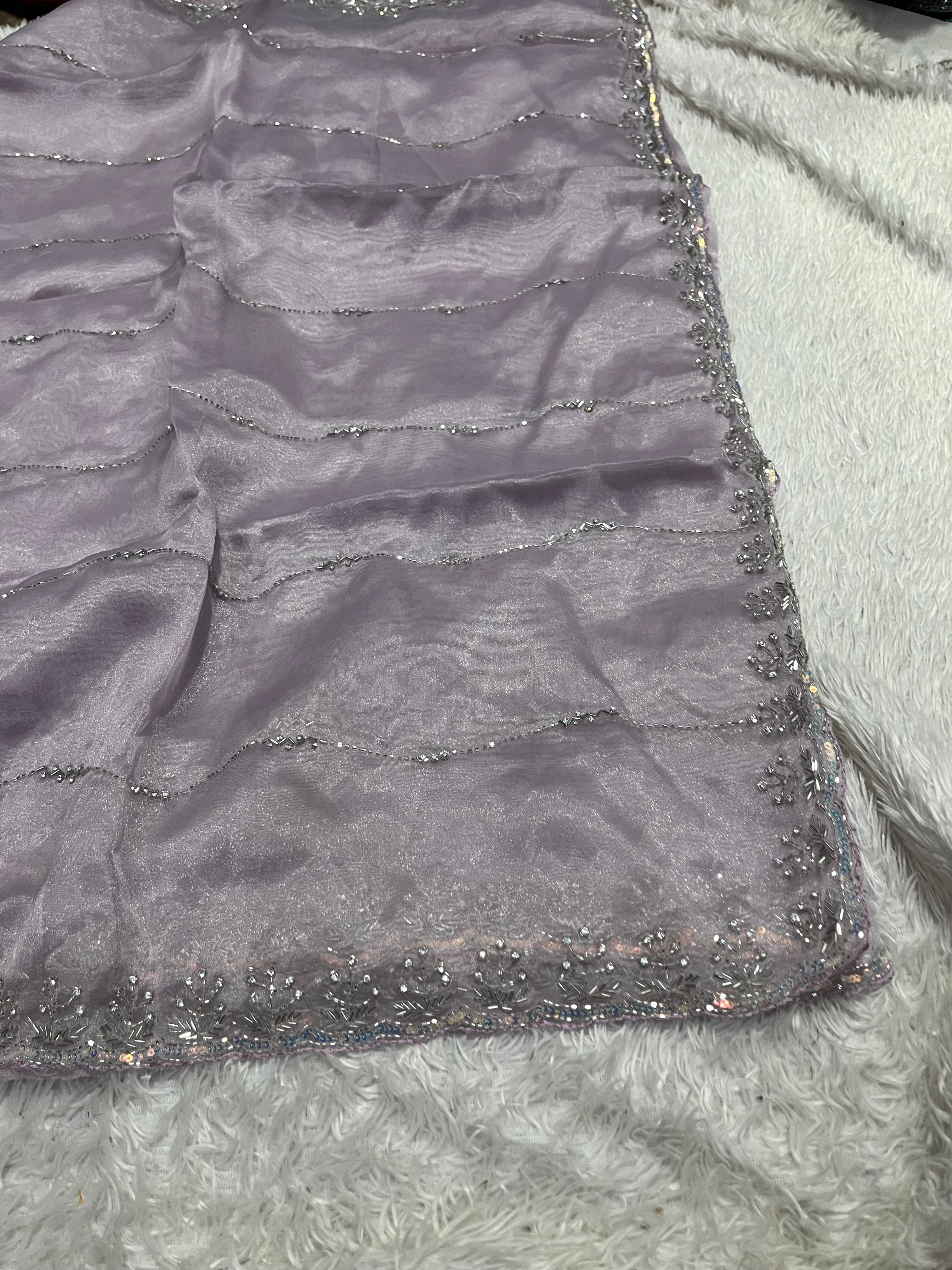 Cocktail work saree ( web1000 )