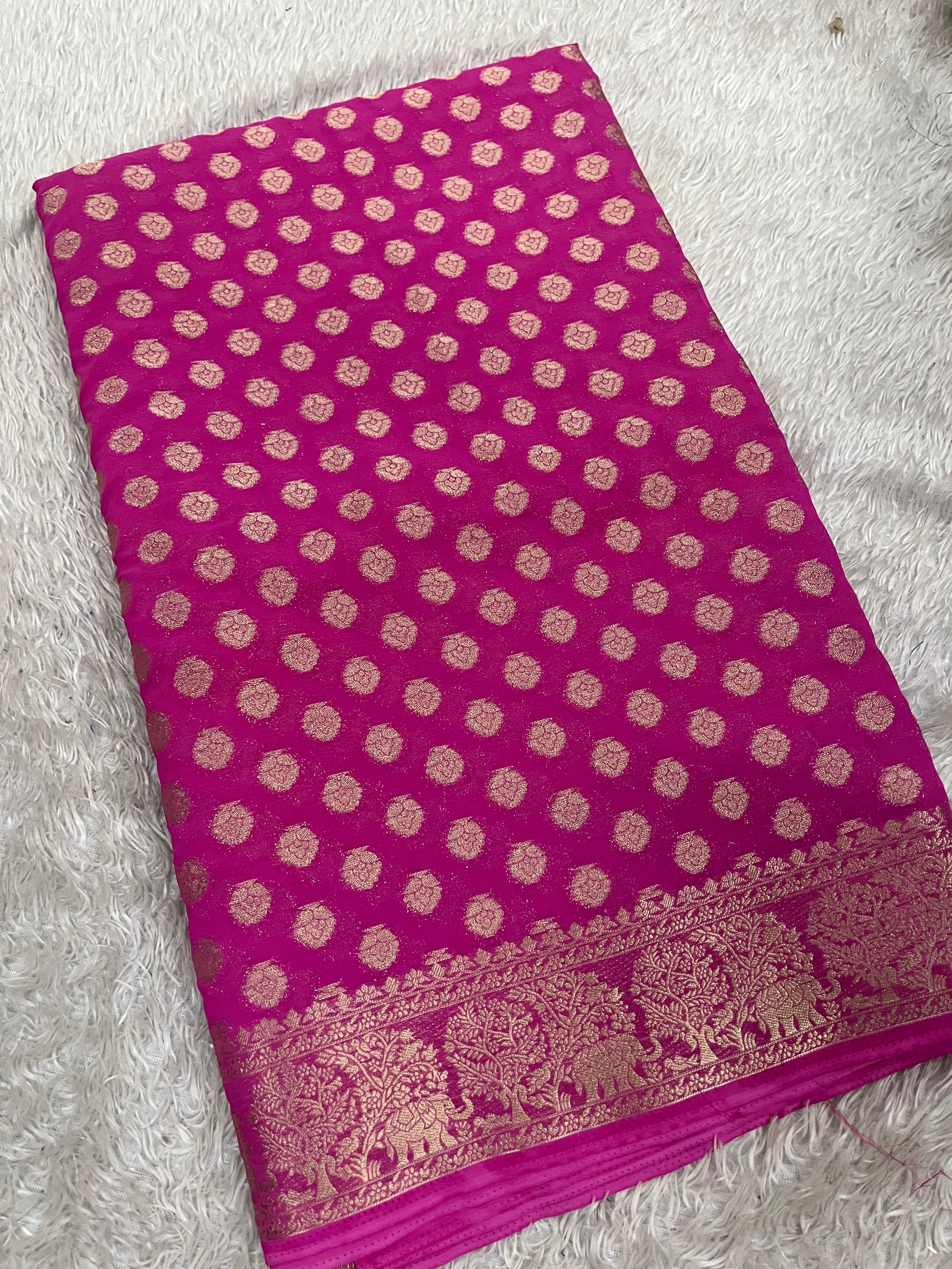 Banarasi Georgette ( code: 102 )