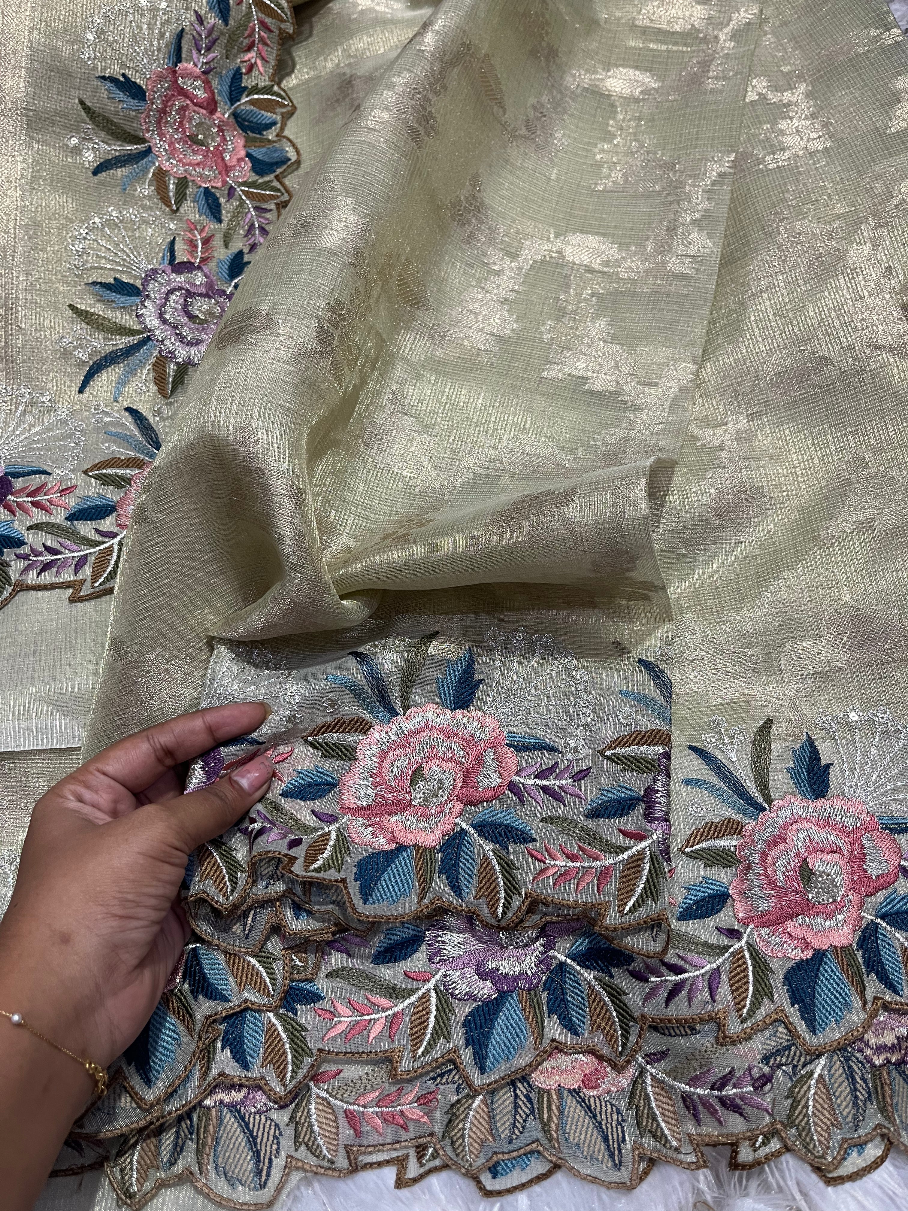 Zari kota pitted work