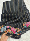 Premium pitted point ( work sarees )